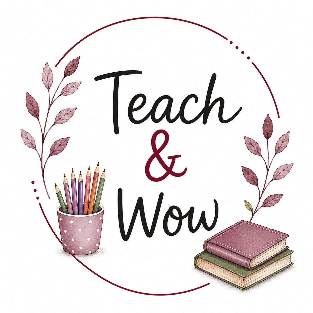 Teach & Wow Logo